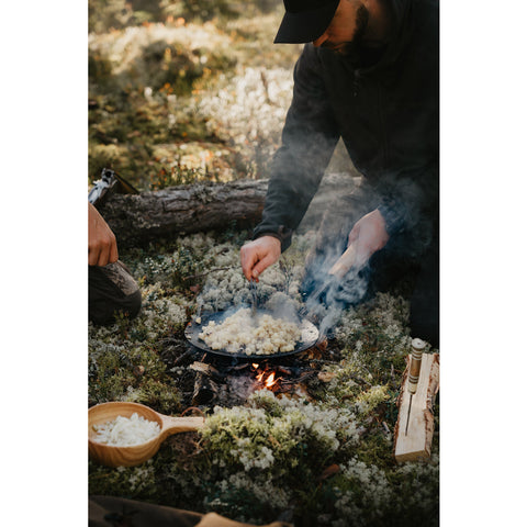 Stor träkåsa 14x23 cm