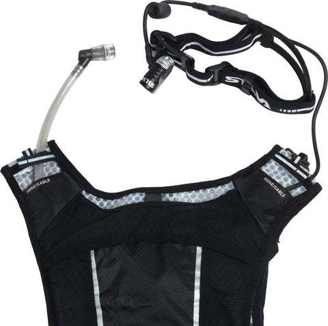 Strive 5L Vest Black + Soft Flask 500ml