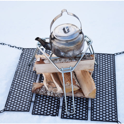 Fire Stand 18x18 cm Grey 18x18 cm