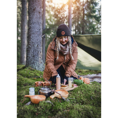 Stor träkåsa 14x23 cm